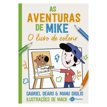 Imagem de As Aventuras De Mike - O Livro De Colorir