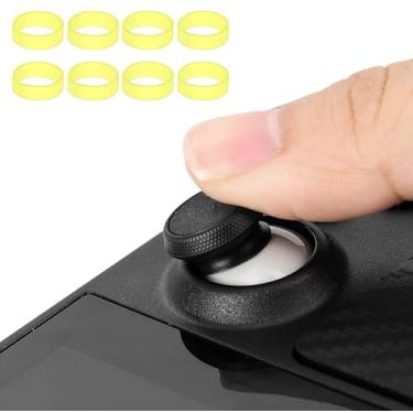 Imagem de Protective Rocker Rubber Ring Compatible with ASUS ROG Ally/Steam Deck/PS5/PS4/Nintendo Switch Pro Controller - Durable Grip Protection Accessories (Yellow)