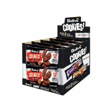 Imagem de BELIVE COOKIES AVELA E CHOCOLATE ZERO - DP C/ 10 UNI 65G
