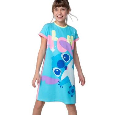 Imagem de Camisola Manga Curta Viscolycra Menina Teen Stitch - Puket, 8