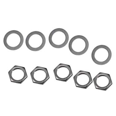 Imagem de Newmind 10 X porcas de guitarra elétrica 9,36 mm M9,36 arruelas de substituição de gaxetas