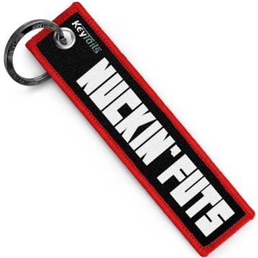 Imagem de KEYTAILS Chaveiros, etiqueta de chave de qualidade premium para carros, caminhões, motocicletas, bicicletas, scooters, ATV, UTV [NUCKIN' FUTS]