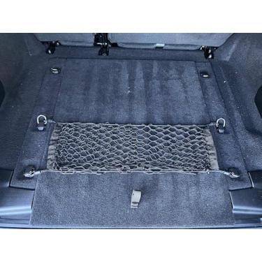 Imagem de TN TrunkNets Inc – Rede de carga preta para Jeep Wrangler JL Sahara Rubicon Unlimited 4 portas 2019-2021