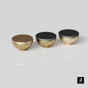 Imagem de Puxador Porta De Armário Orani 1660 50mm 1 Furo Cores, Tamanhos e Preç