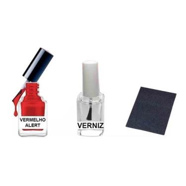 Imagem de Tinta Retoque Tira Risco Carro Nissan - Vermelho Alert - Jhow Adesivos