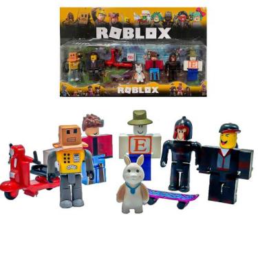 Imagem de Bonecos Roblox Coleção Kit 8 Peças Brinquedo Articulado 9cm - Taiwan C