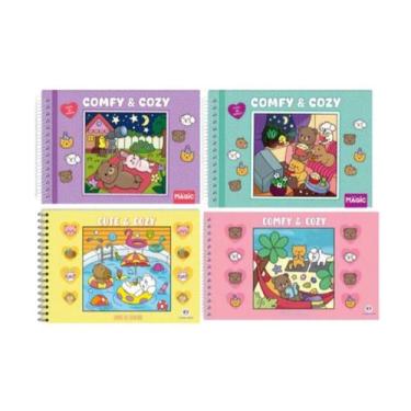 Imagem de Caderno De Colorir Bobbie Goods Stitch Color Menina Menino Lançamento 