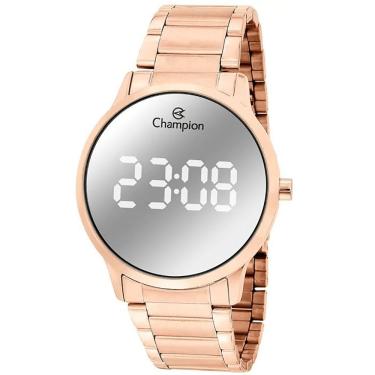 Imagem de Relógio Champion Feminino Digital Espelhado Rosê Ch40142m