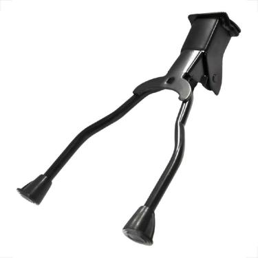 Imagem de Descanso Central Pezinho Cavalete Bicicleta Aro 26 Montadinha Motorizada Aço Reforçado Preto Forte