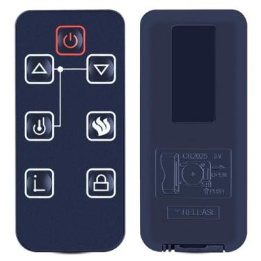 Imagem de RETROSUN Controle remoto de substituição para lareira elétrica FEBO Flame ZHS-30-A 13IN-30-054, para seleções de estilo F15-I-005-071B 0781462