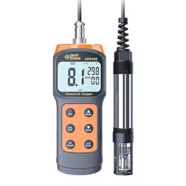 Imagem de SMART SENSOR AR8406 Medidor de Detector de Oxigênio Dissolvido Digital Portátil Testador de Qualidade da Água
