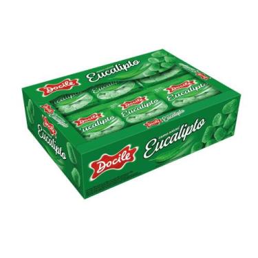 Imagem de Bala de Goma Mini Sino Eucalipto Refrescante Cx com 24un de 18g cada -