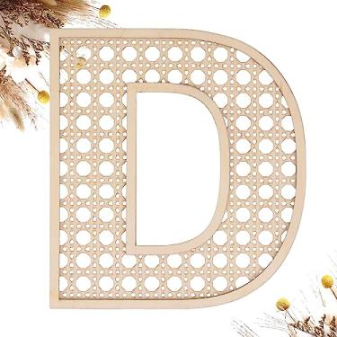 Imagem de She Love Letras De Vime Madeira 8" D Para Decoração Parede, Artesanato, Boho, Berçário, Chá Bebê, Casamento, Quarto, Placas Com Nome, Rústicas Grandes, Casa
