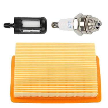 Imagem de Hippotech Filtro De Ar E Combustível Para Vela Ignição Stihl Br320 Br340 Br380 Br400 Br420 Br420C Soprador