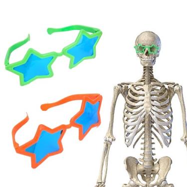 Imagem de Degpum 2 peças de óculos de sol de esqueleto de 3,6 m para decoração de roupa de esqueleto de 3,6 m