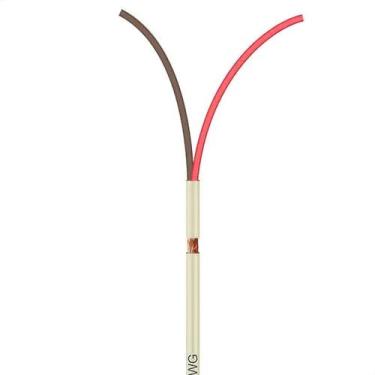 Imagem de Cabo Manga 2X22 Awg - Com Blindagem Bege - 50 Metros - Cirilo Cabos