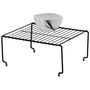 Imagem de Organizador retangular componível 32cm preto fosco - Organizare - Future