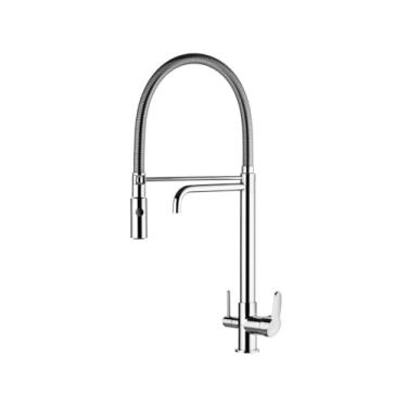 Imagem de Monocomando Cozinha Gourmet com Ducha Especial e Saída Agua Filtrada Lorenkitchen 2264 C76, Lorenzetti, 7048480, Cromado