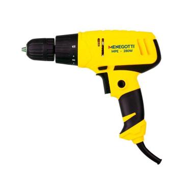 Imagem de Parafusadeira Elétrica 3/8Pol 10mm MPE 280W Menegotti 110V