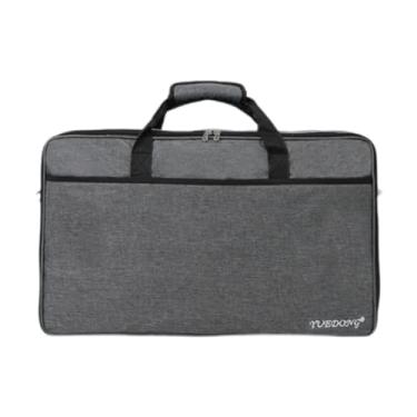 Imagem de JunZheHub Bolsa para Pedal de Guitarra, Bolsa Transversal, Estojo de Viagem, Bolsa com Zíper para Pedalboard, para, 52x32x12.5cm