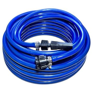 Imagem de Mangueira de Jardim Siliconada ALta Qualidade AZUL - POLIMETMANGUEIRAS