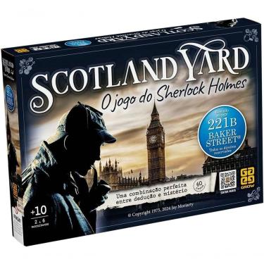 Imagem de Jogo Scotland Yard O Jogo Do Sherlock Holmes - Grow 1730