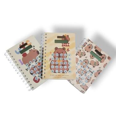 Imagem de Agenda Com Calculadora Na Capa Organiza Anotações Escolar Infantil Blo