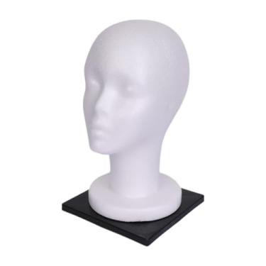 Imagem de OIIBWQ Suporte de Cabeça de Manequim, Modelo de Mesa de Cabeleireiro, Posição de Cabeça de Manequim, Display de Luneta Alta, fêmea