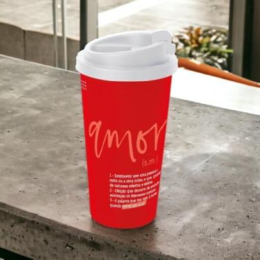 Imagem de Copo Viagem com Tampa 500ml - Significado Amor