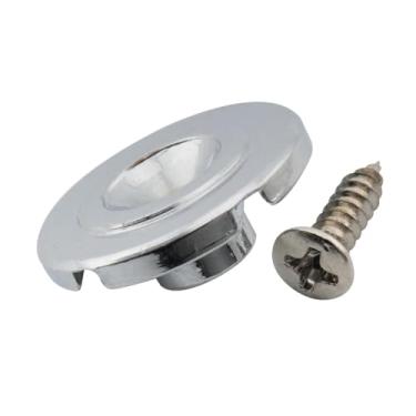 Imagem de ROZILO Corda para baixo Pro Steel 19 mm redonda para baixo FD Precision Jazz Style Bass Guitars Chrome