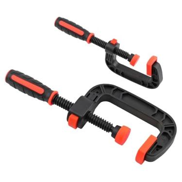 Imagem de Fenteer Conjunto de Grampos C de 2'' E 3'' para Marcenaria, Projetos de Fixação Doméstica E Construção