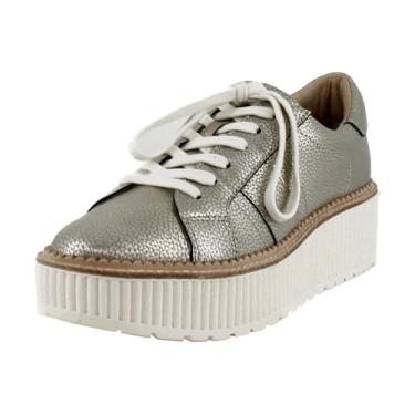 Imagem de Dolce Vita Tênis feminino Tiger, Couro dourado claro, 42