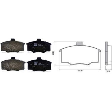Imagem de Pastilha Freio Dianteira - Sistema Varga Fras-Le PD/022