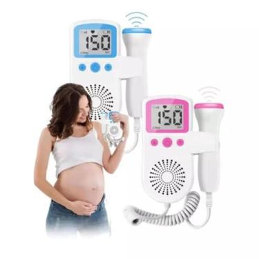 Imagem de Sonar Fetal Doppler Ouvir Batimentos Grávida Bebê sonar fetal doppler 