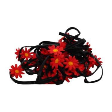 Imagem de Colaxi Envoltórios de perna Acessórios para fantasias Festival de dança Decoração para festa Liga elástica feminina, Preto