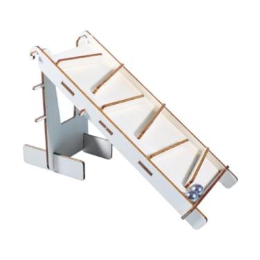 Imagem de MotiveTech Modelo de madeira 3D, suporte para experimento, uso escolar em casa, faça você mesmo, brinquedos educativos para aprimorar habilidades, conjunto de