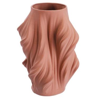 Imagem de Vaso Decora Sala Rústico Planta Terracota Cerâmica Rafimex