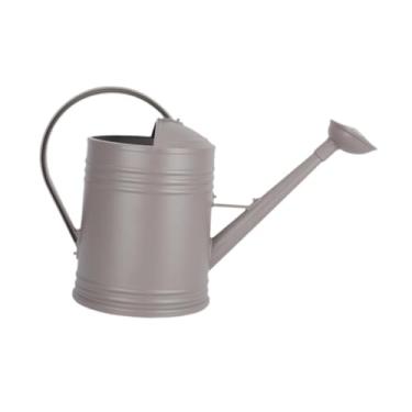 Imagem de Generic Regador, aspersor de água, grande capacidade, leve, regador, chaleira de jardinagem para bonsai, jardim, quintal, gramado, flores, Marrom, 4l