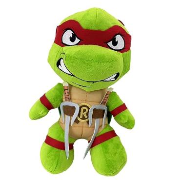 Imagem de Pelucia Raphael Tartarugas Ninjas - Candide - Essas pelúcias são perfeitas para os fãs das Tartarugas Ninjas de todas as idades