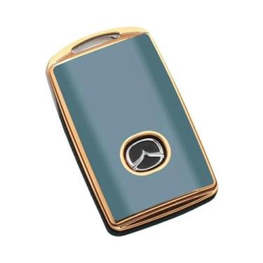 Imagem de Mazda TPU Car Key Case Capa Shell Fob Protetor Acessórios Sem Chave Pa