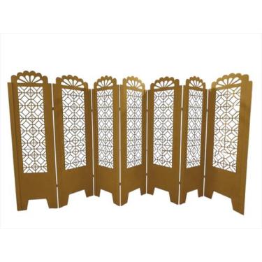 Imagem de Biombo Trabalhado 7 Folhas sem Pezinhos - JL RIBEIRO