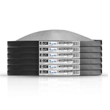 Imagem de Peneira Plástico para Arroz Aro 55 Preta - São Jorge