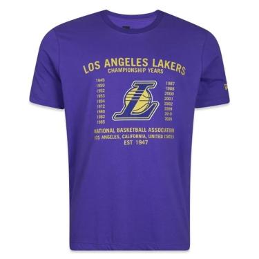 Imagem de Camiseta New Era Los Angeles Lakers All Buildin Masculino-Masculino