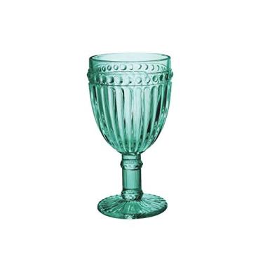 Imagem de Conjunto 6 Taças para Vinho de Vidro Empire Lyor Azul Tiffany 240Ml