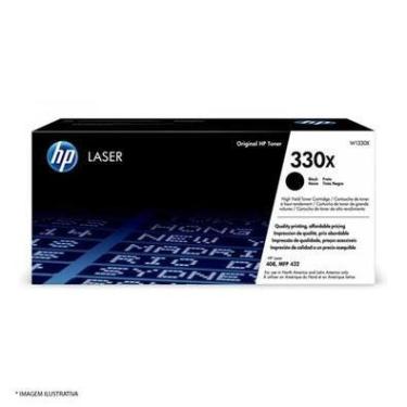 Imagem de Toner HP 330x Preto para Laserjet, Séries M408 e MFP M432 - W1330XZ