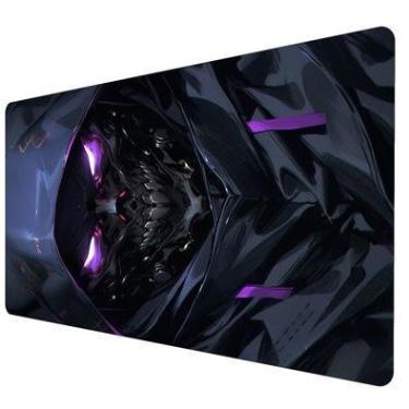 Imagem de Mouse Pad Gamer Speed Extra Grande Profissional 90x40  -  Caveira Purple