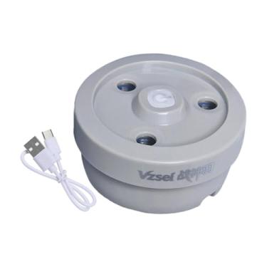 Imagem de simhoa Umidificador de peteca de penas para badminton, vaporizador profissional para armazenamento de pássaros, capa para tubo, peteca de badminton a vapor, Cinza