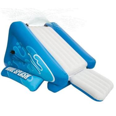 Imagem de Escorregador inflável para piscina intex 3,3x2,06x1,17m, Azul