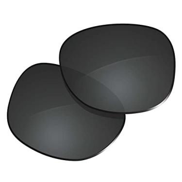 Imagem de Glintbay Lentes de óculos de sol de substituição 100% precisas para RayBan Wayfarer RB2132 52 mm - preto avançado polarizado