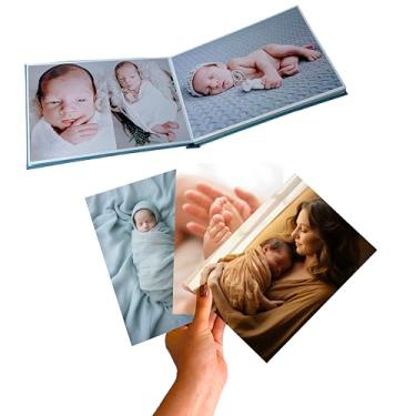 Imagem de Revelação de 20 Fotos 10x15cm + Album NewBorn Autocolante - Papel Fuji